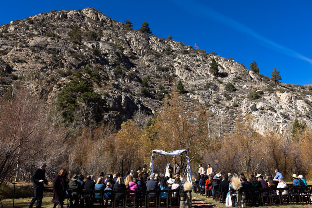 Mammoth Lakes wedding photography detail in the Eastern Sierra