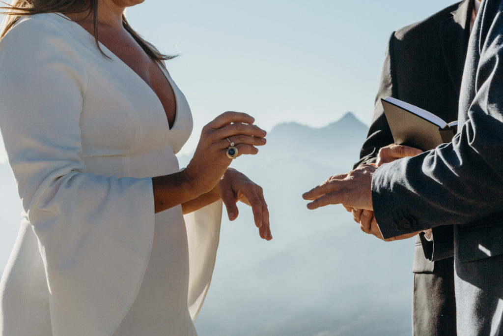 Brett and Kate mountain wedding photography in the Eastern Sierra