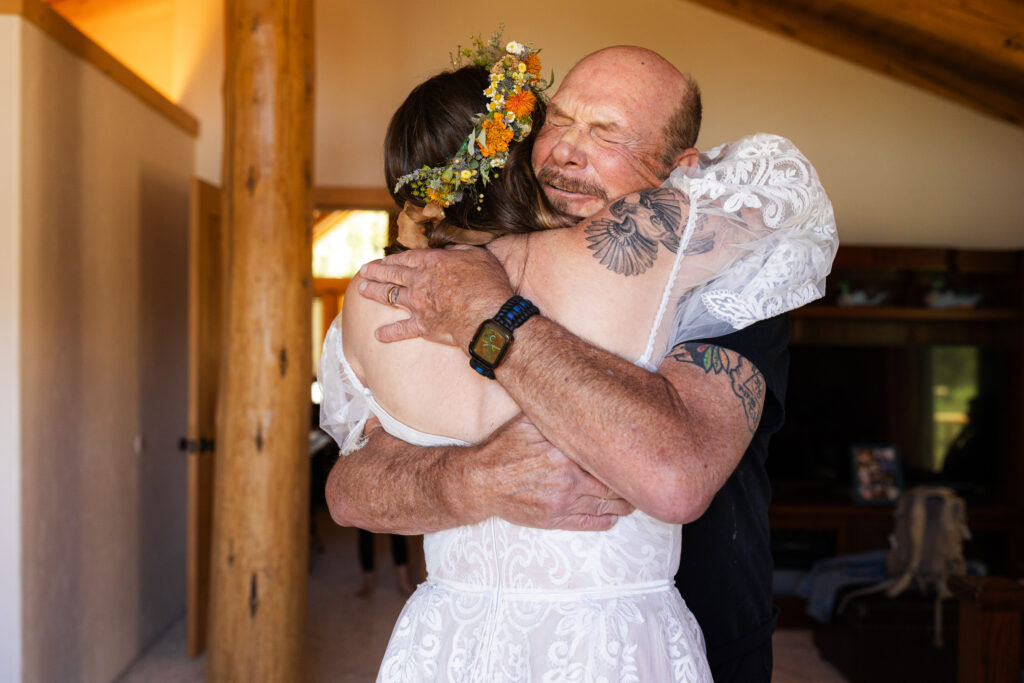 Alissa and Neil June Mountain wedding photography near Mammoth Lakes