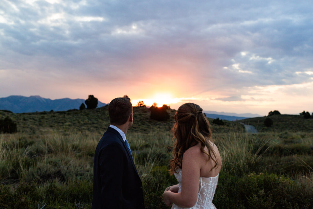 Mammoth Lakes elopement and wedding photography in the Eastern Sierra