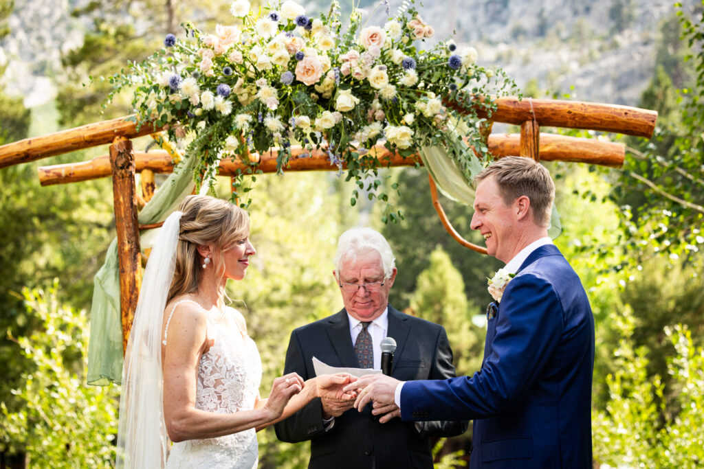 Mammoth Lakes wedding photography in the Eastern Sierra mountains