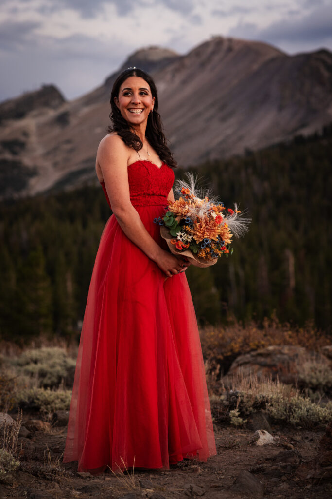 Mammoth Lakes wedding photography in the Eastern Sierra mountains