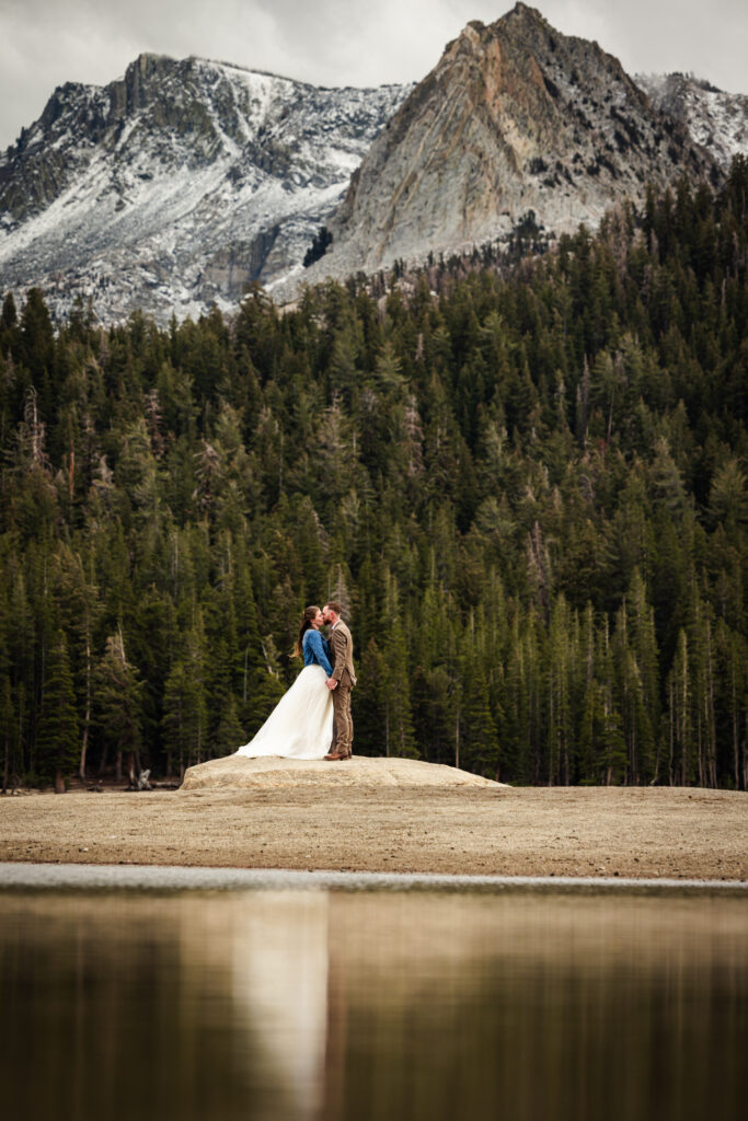 Mammoth Lakes wedding photography in the Eastern Sierra mountains
