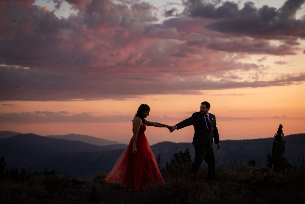 Mammoth Lakes wedding photography in the Eastern Sierra mountains