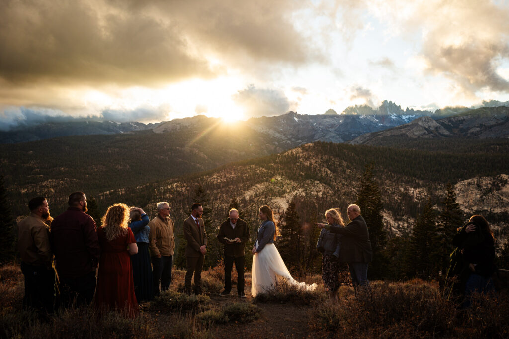 Mammoth Lakes wedding photography in the Eastern Sierra mountains