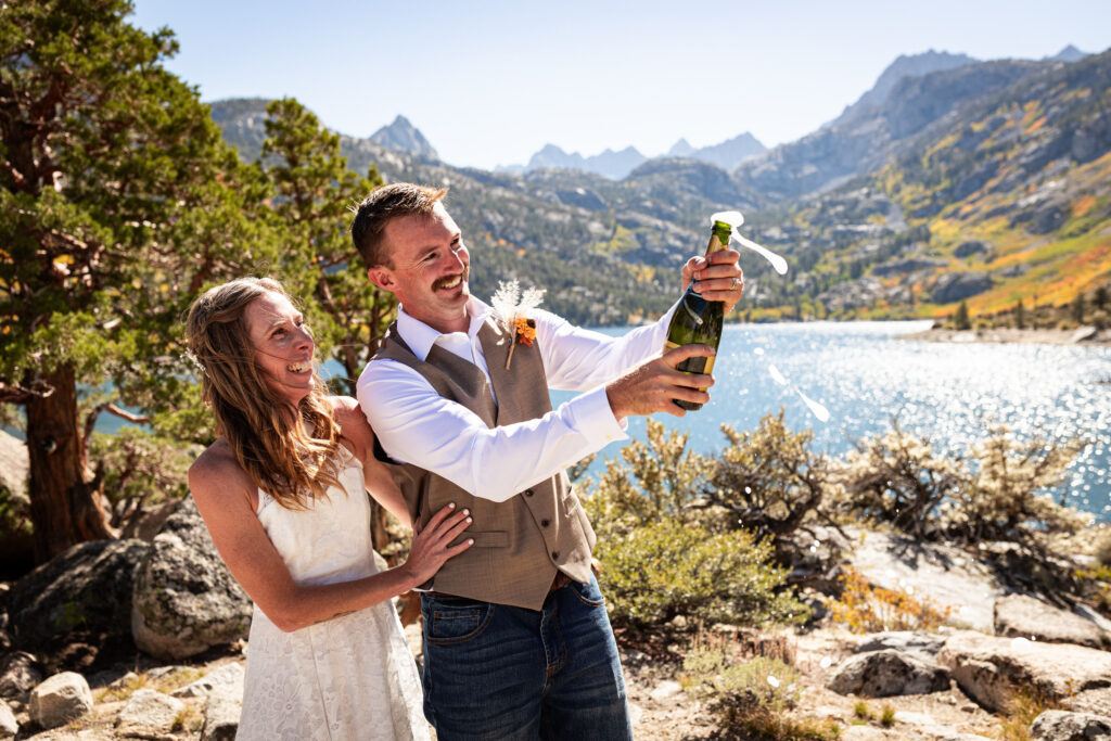 Mammoth Lakes wedding photography in the Eastern Sierra mountains