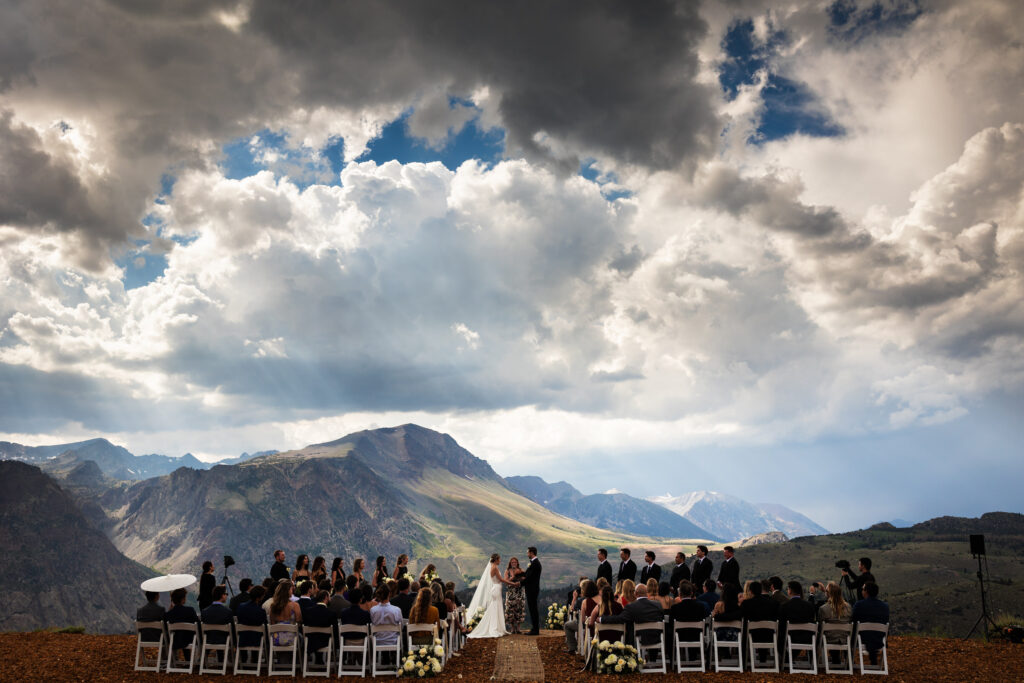 June Lake wedding celebration in the Eastern Sierra