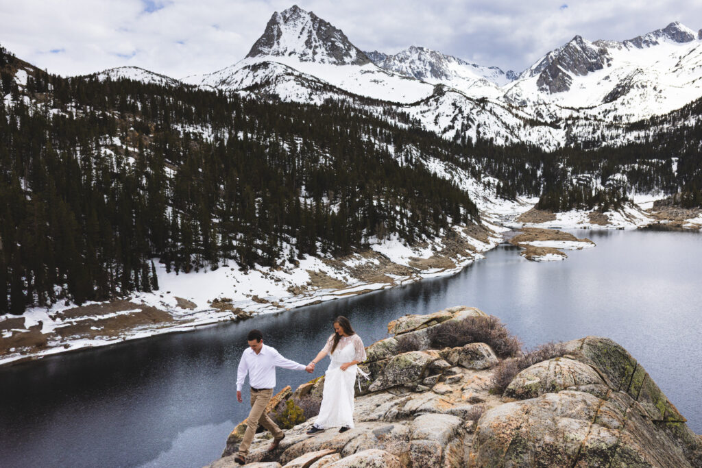 Mammoth Lakes wedding photography in the Eastern Sierra mountains