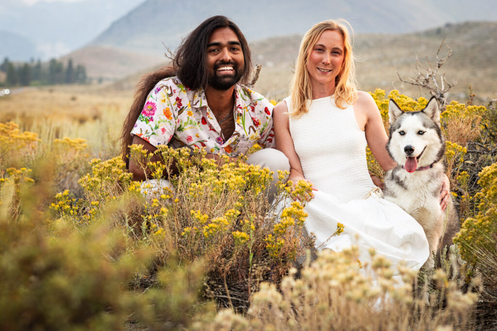 Mammoth Lakes wedding photography in the Eastern Sierra mountains