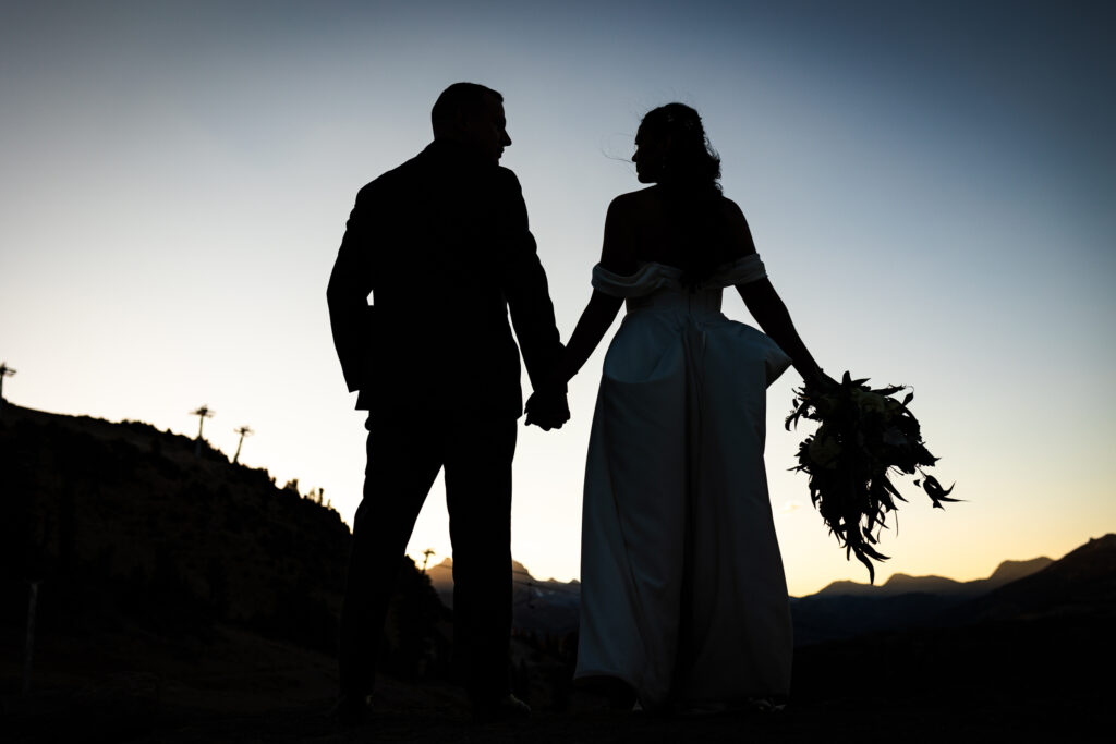 Mammoth Lakes wedding photography in the Eastern Sierra mountains