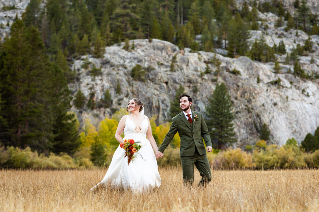 Mammoth Lakes wedding photography in the Eastern Sierra mountains